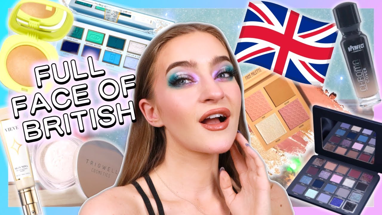 Full Face Of British Makeup Brands!! (huge hits and bigger misses...)