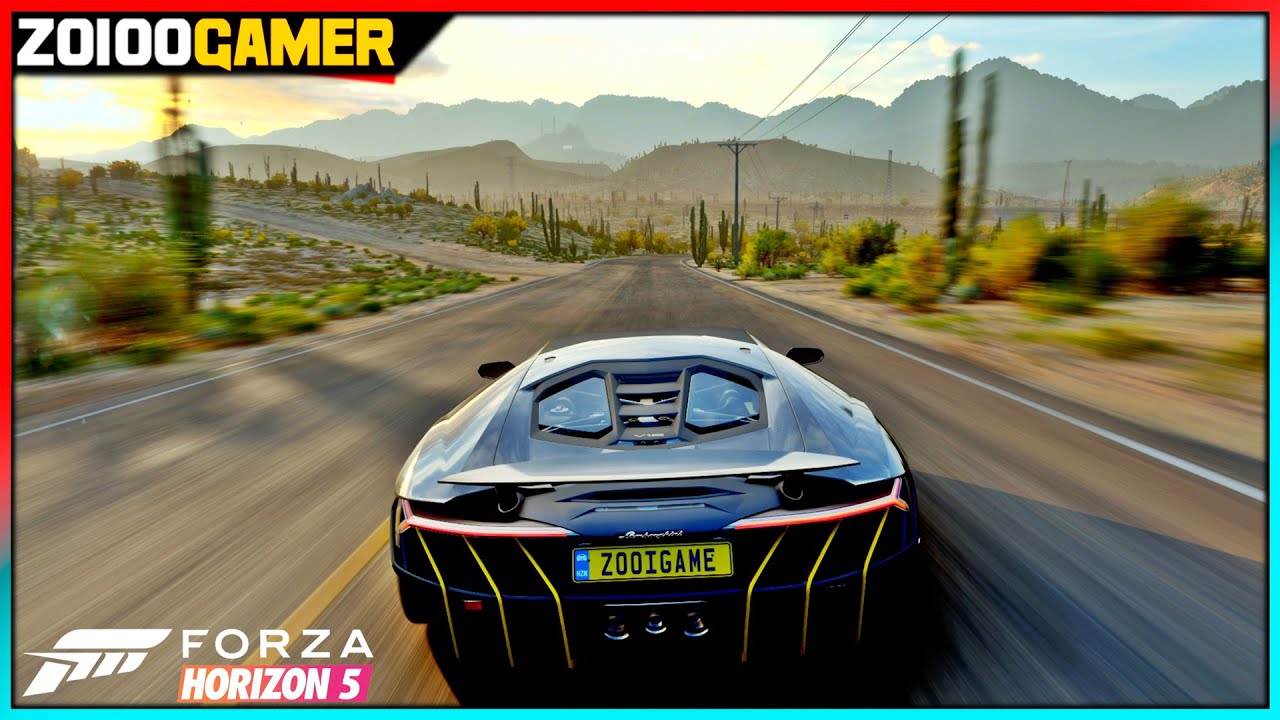 Forza Horizon 5 Lamborghini Centenario de 1600HP - GamePlay 4K 60FPS