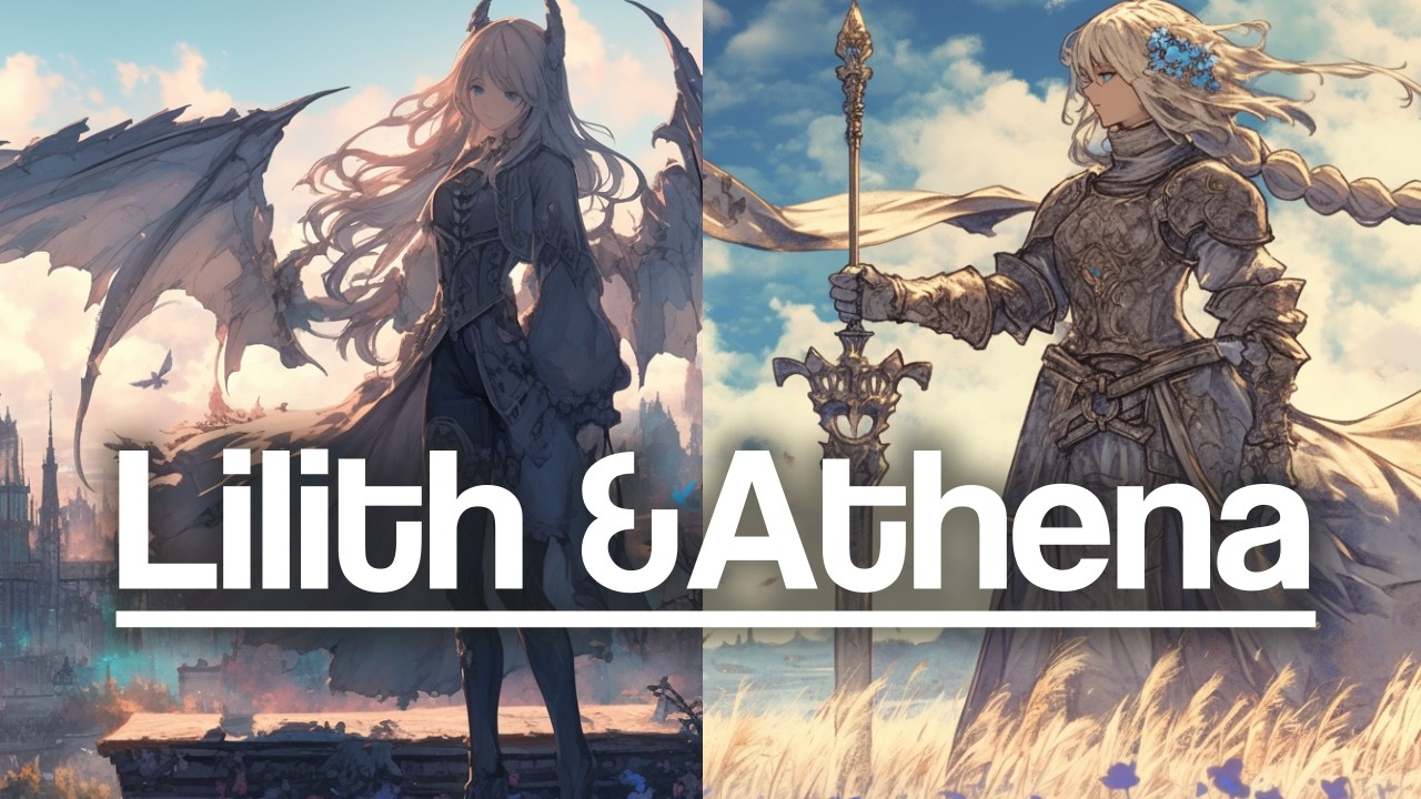 Lilith & Athena / Record of Genesis / Majestic Celtic Nordic Music & Fantasy Animation
