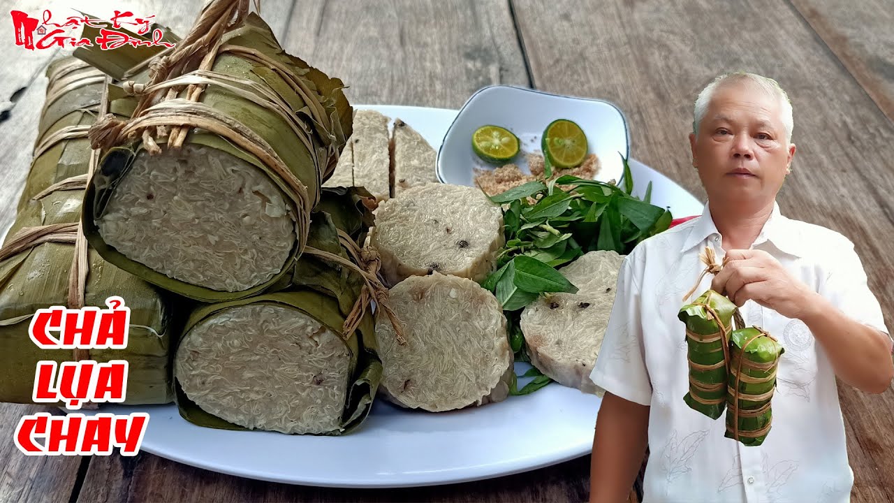 Chia Sẻ Công Thức Làm Chả Lụa Chay Từ Nấm Đùi Gà Và Tàu Hủ Ky Của Người Miền Tây NKGĐ