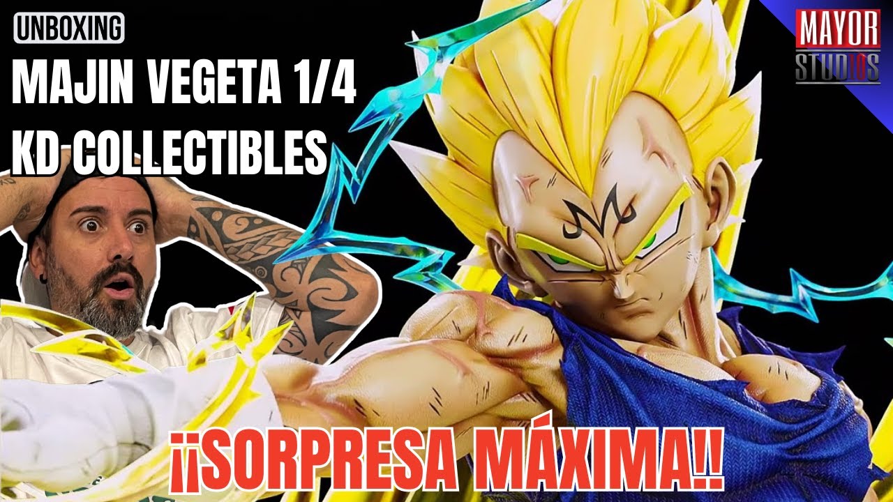 MAJIN VEGETA KD 1/4! Dragon Ball Z🔥 Menuda sorpresa me he llevado! Unboxing y review en español!