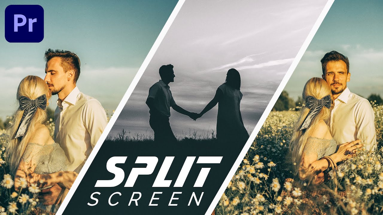 4 SPLIT SCREEN Effects in Premiere Pro CC (Tutorial)