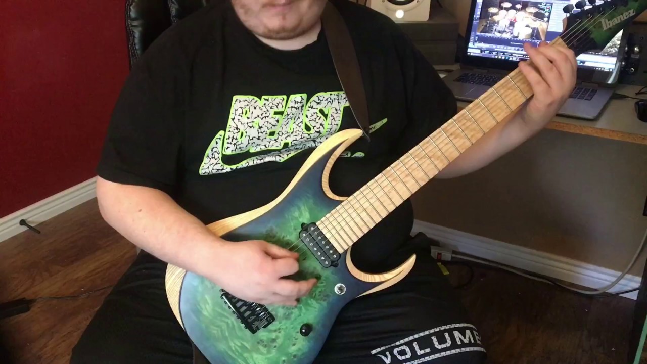 After The Burial - A Steady Decline Instrumental cover (Free stems)