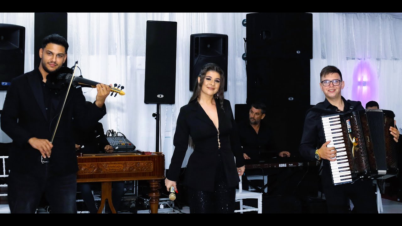 Geanina David - colaj nou cu hore si sarbe de joc | Muzica Live de petrecere | cover | 4K Video
