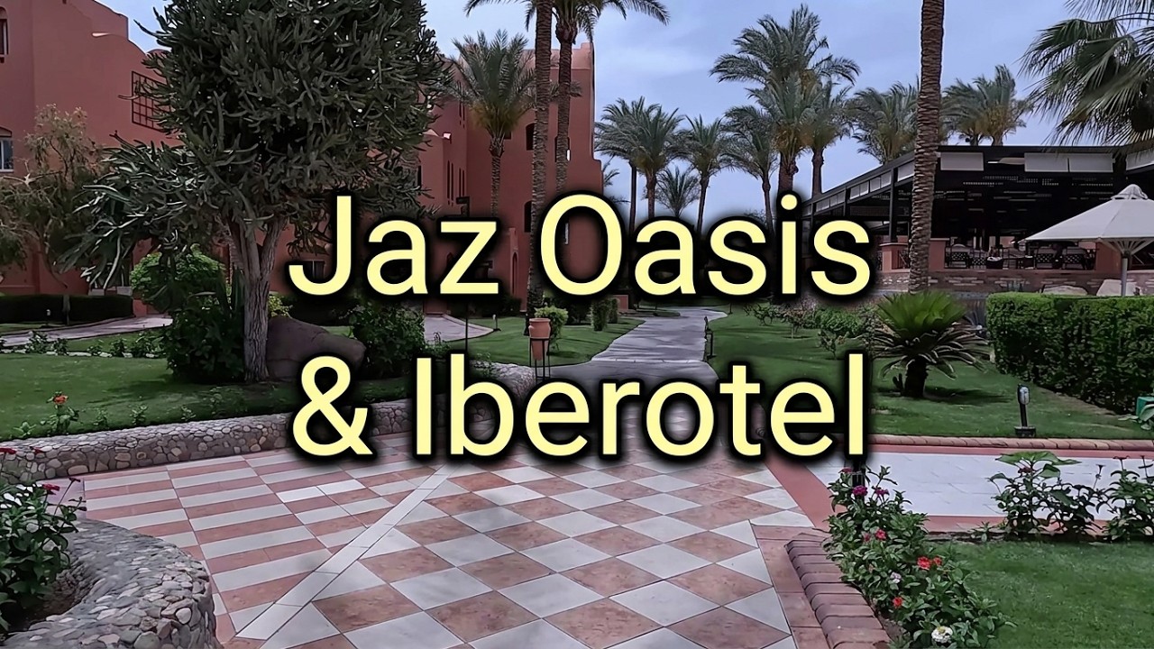 Strandpromenade, Unterwasserwelt, Jaz Oasis und Iberotel, Makadi Beach, 4K GoPro 11