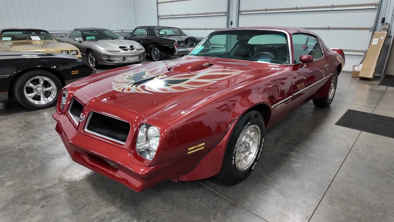 FORS SALE 1976 PONTIAC TRANS AM FIRETHORN RED, 71,xxx ORIGINAL MILES - CALL #605.213.3100