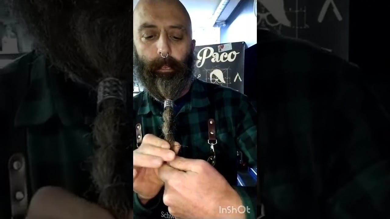 Cómo colocar runas. Vikingo. Valhalla. runes. trenza. barba.