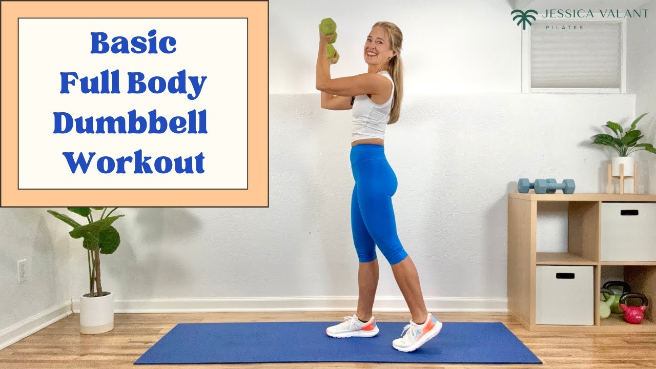 Full Body Dumbbell Workout - For Beginners!