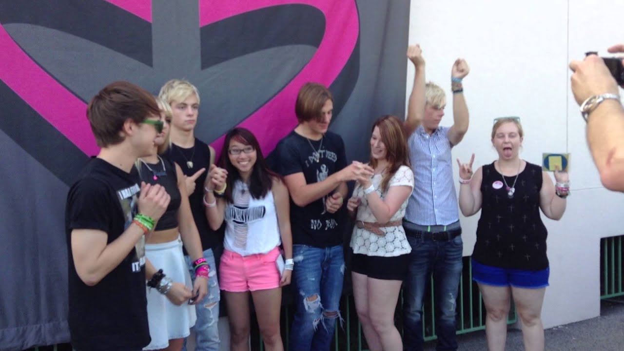 R5 Meet and Greet Rye Playland July 27, 2013