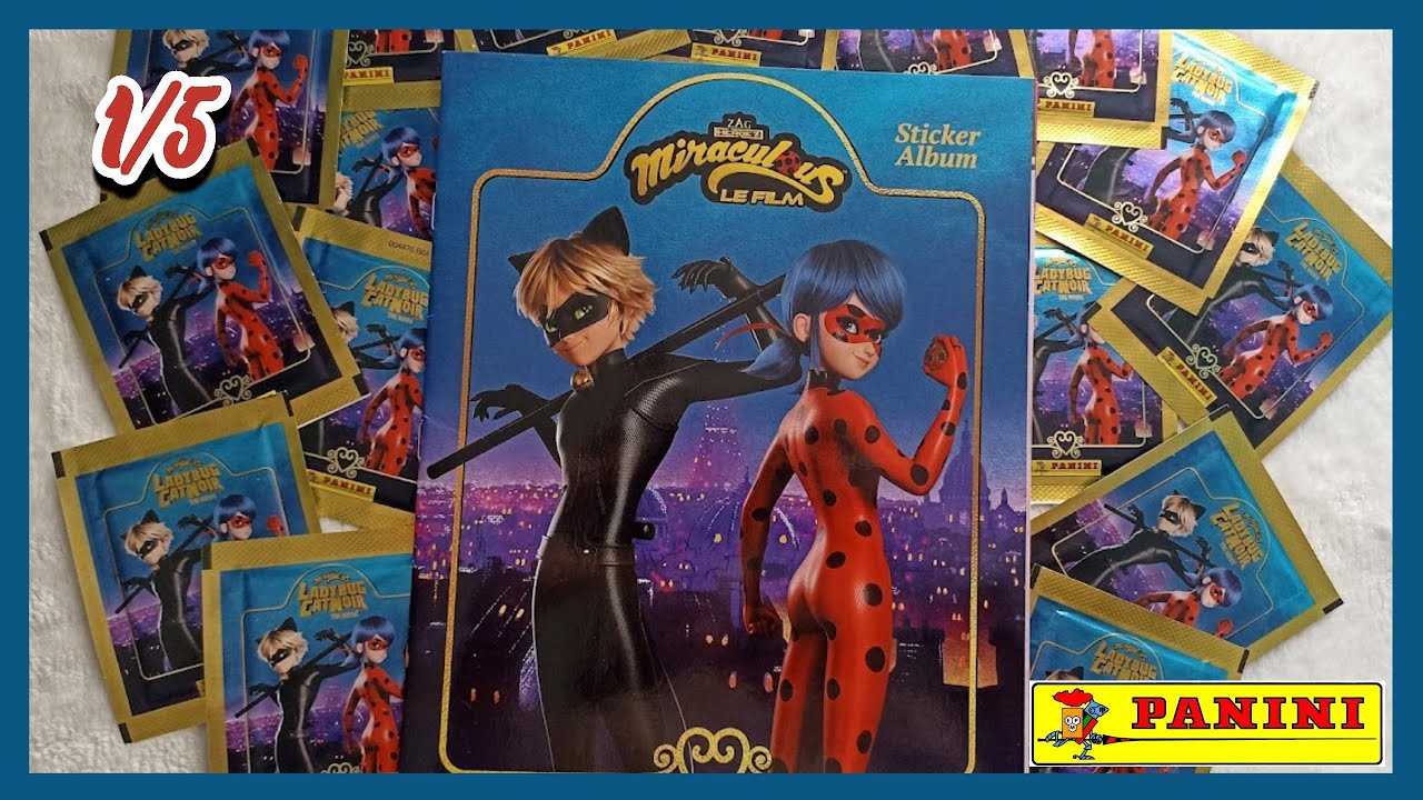 {ASMR} Miraculous The Movie - Sticker Album Panini [1/5]