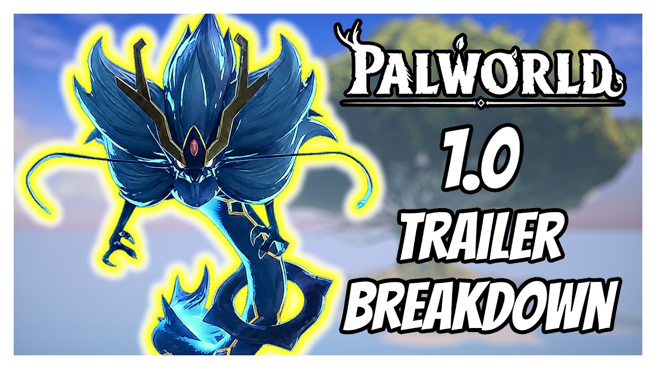 Разбор нового трейлера Palworld 1.0 (полная версия)! | Новости Palworld