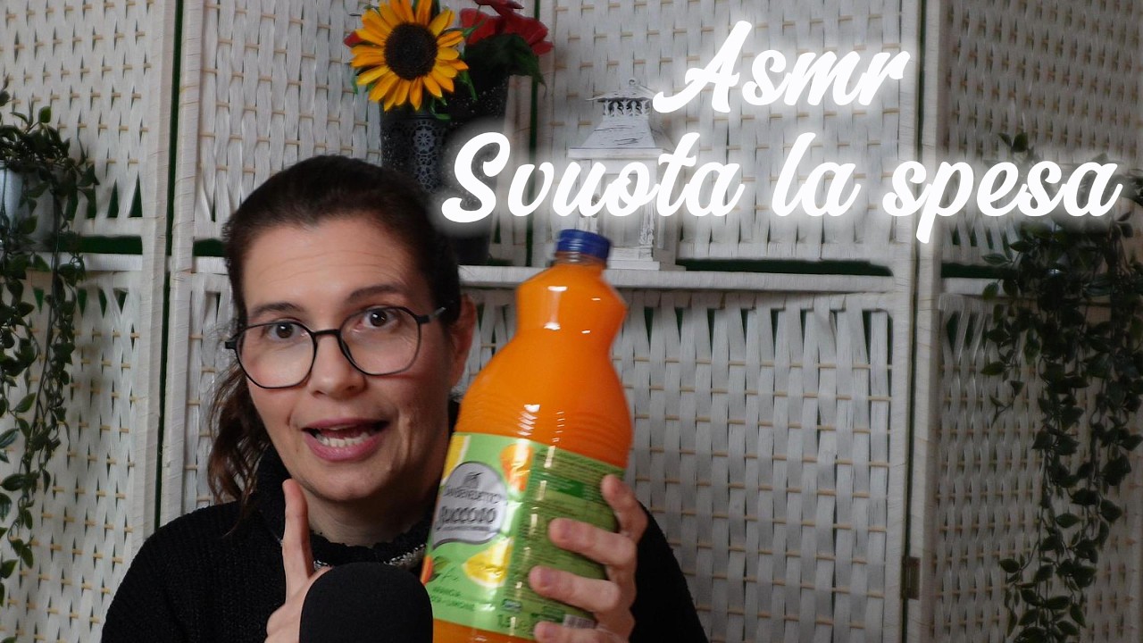 ASMR Svuoto la Spesa 🛒 Cozy Vlog Rilassante | Suoni Naturali & Soft Spoken