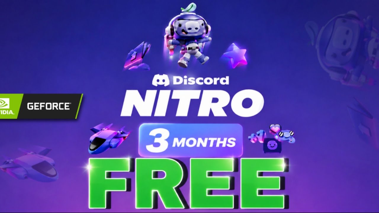 How To Claim FREE 3 Months Discord Nitro | NVIDIA GeForce Rewards