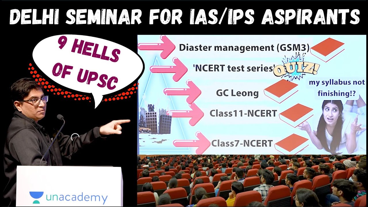 [Trailer] 9 Hells of UPSC: Mrunal's Delhi offline seminar for IAS/IPS Aspirants  #royalentry #upsc