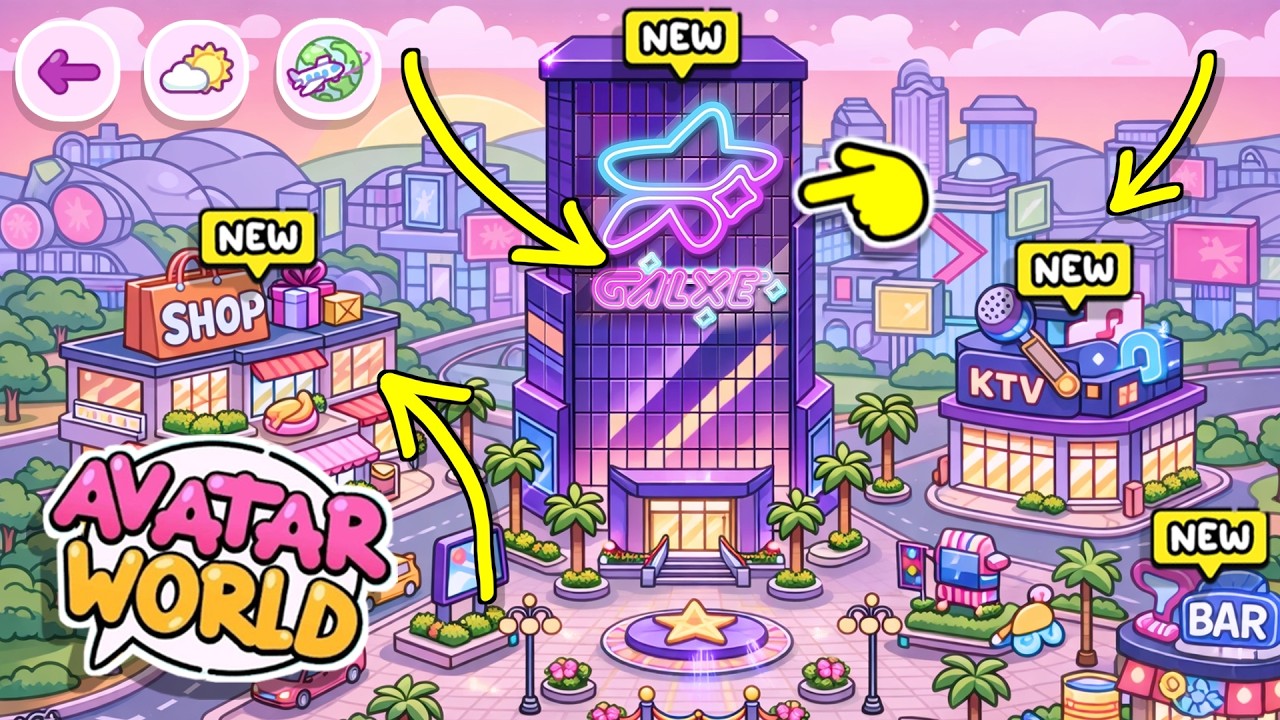 NEW GALXE ISLAND IN AVATAR WORLD / CANDY LOVE
