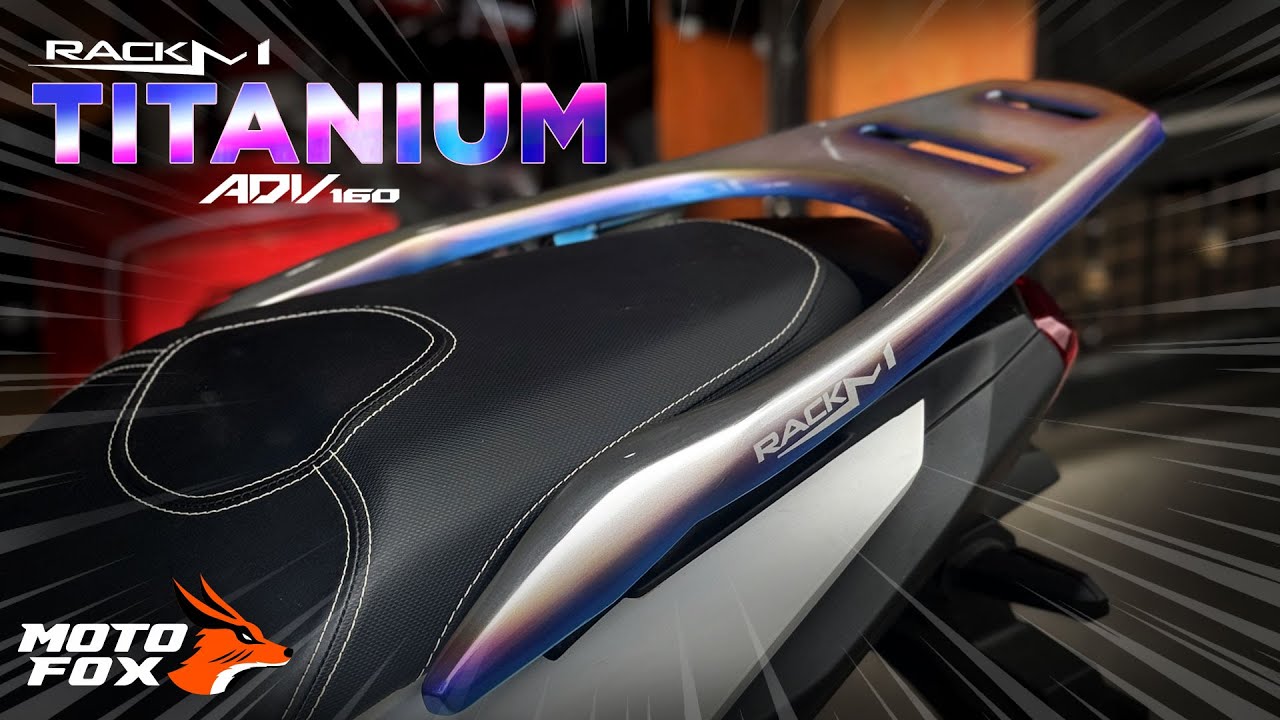 RackM ADV160 Titanium Variant Top Box Bracket