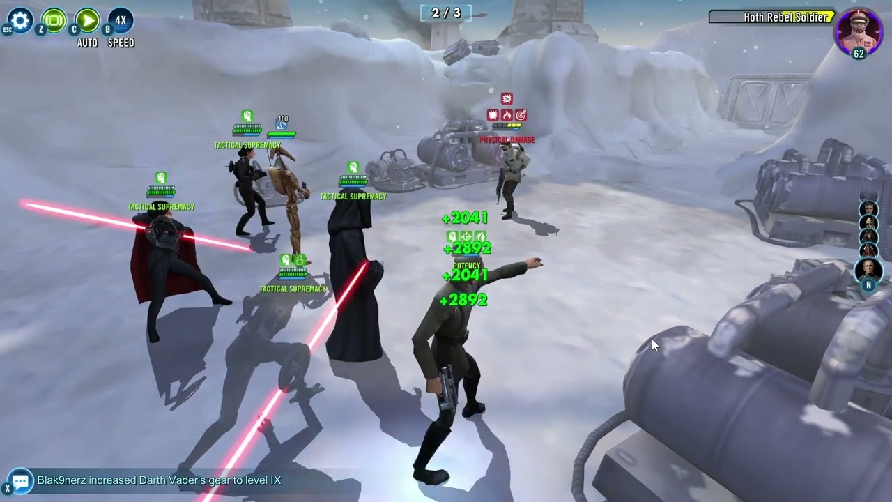Day #16 Lord Vader F2P Farm