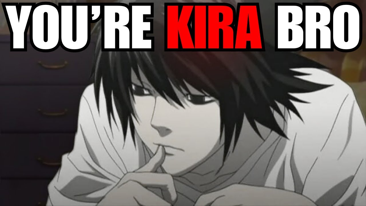 Death Note but L is paranoid