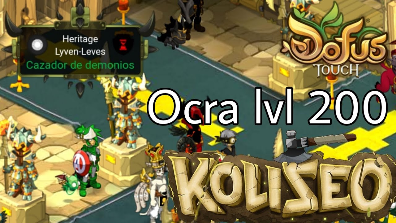 [Dofus Touch]Ocra lvl 200 Full pvp Servidor Blair