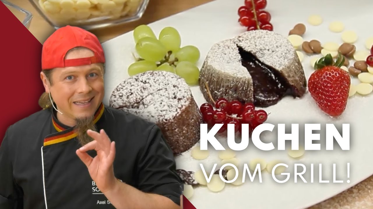 Ein KUCHEN vom GRILL? So grillst du deinen Lavakuchen mit flüssigem Kern