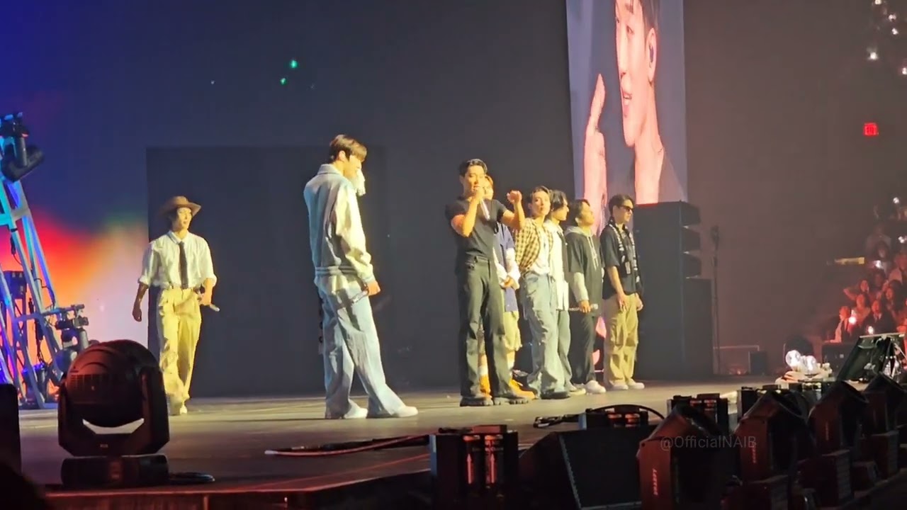 ATEEZ Concert in Chicago Day 2 Ending Ment| Towards the light
