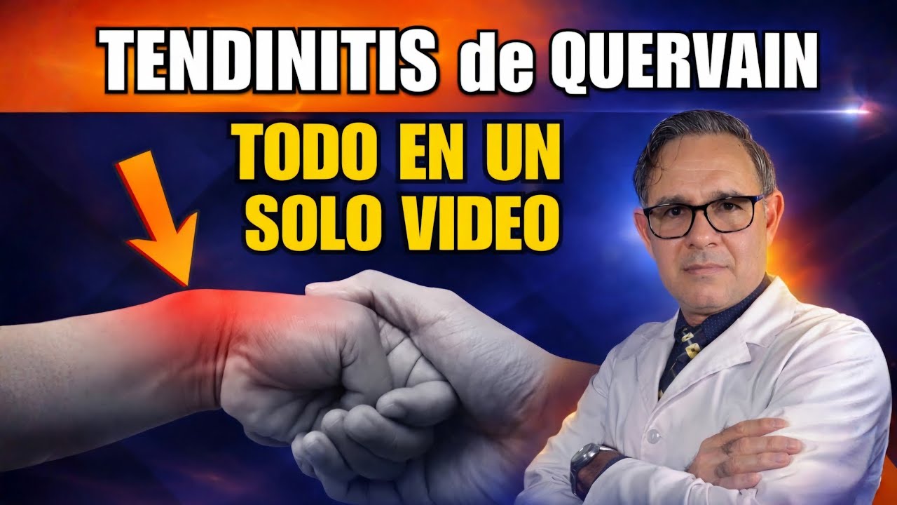 DOLOR en MUÑECA y el Pulgar – Todo sobre la Tendinitis de De QUERVAIN 
