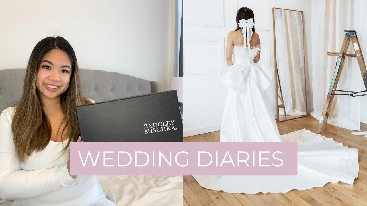 I WON A WEDDING DRESS?! My shoes & wedding band [Wedding Series 👰🏻‍♀️] #2024bride #weddingplanning