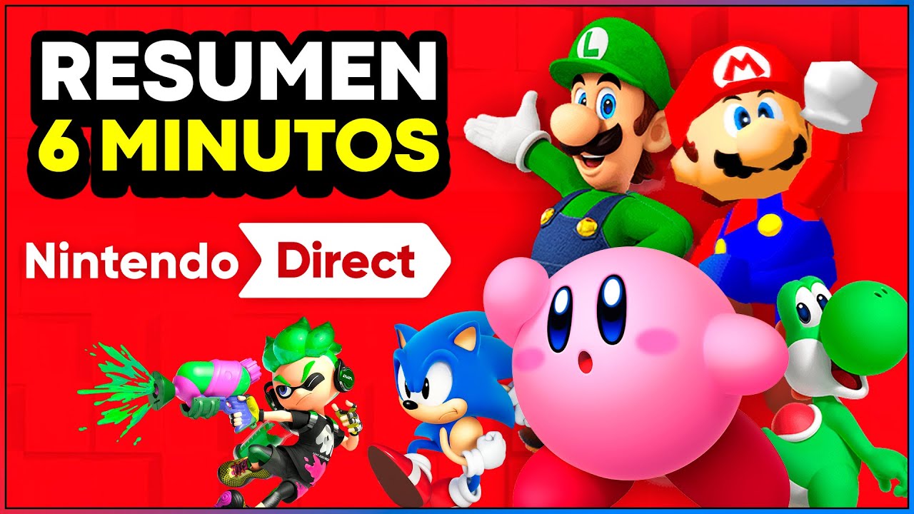 &iexcl;RESUMEN en 6 MINUTOS! 🔴 NINTENDO DIRECT Septiembre 2021 (Nintendo Switch)