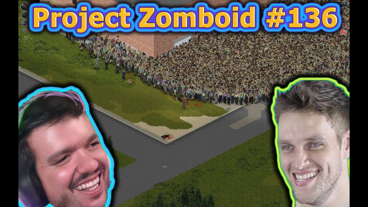 Gaules, Liminha, Bt0, gargulaex e llauqSTV JOGANDO Project Zomboid #136