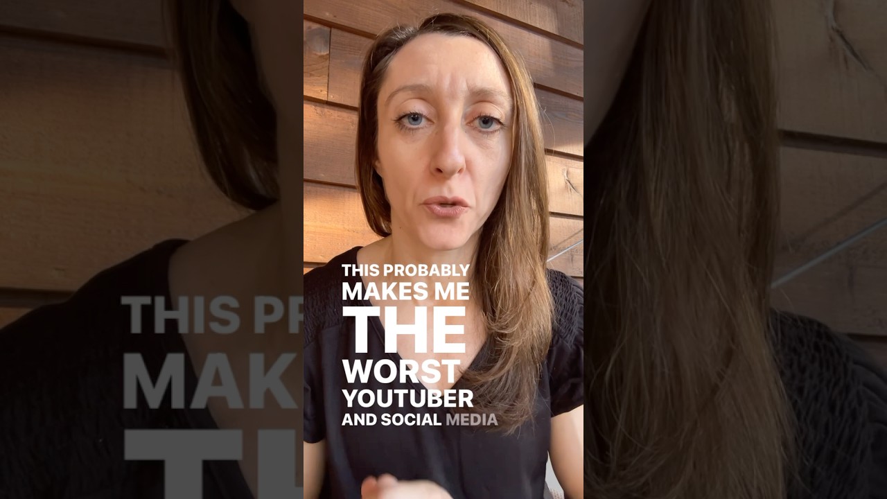 Get off the hamster wheel (why I&rsquo;m the WORST YouTuber) #3pd #pppd #vestibular #mdds