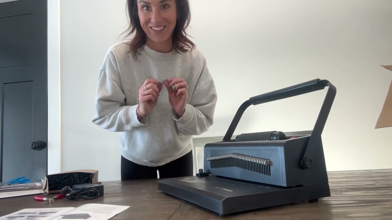 Binditek Spiral Binding Machine | Overview | Is It Really Worth It? #amazoninfluencer #ad