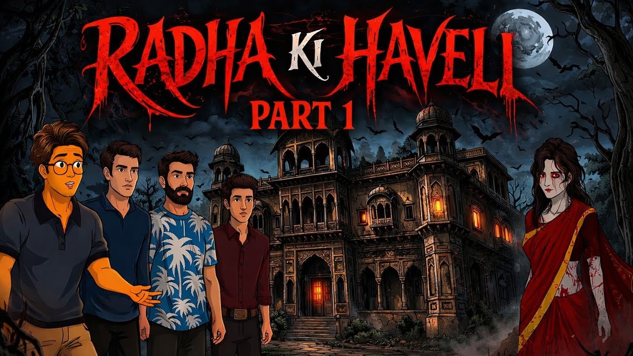 Radha Ki Haveli || #राधा का महल || 3D Animation Horror Story || Cartoon Story || Part 1