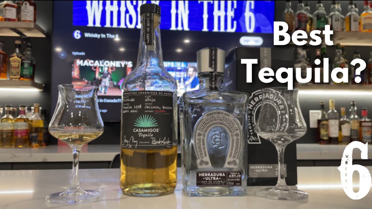 Herradura Ultra (Anejo) and Casamigos Anejo