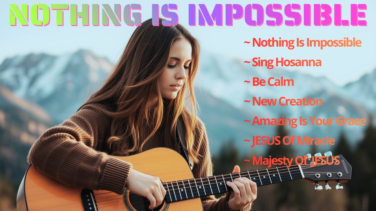 🪕NOTHING IS IMPOSSIBLE ~ Song To The Good GOD | Official Lyrics | #nothing #impossible #song #gospel