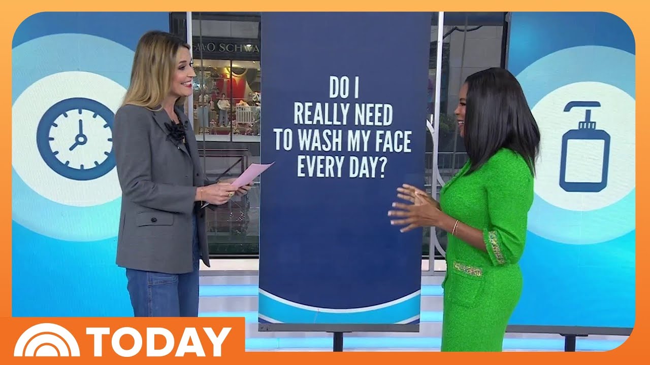 Do you really need to wash your face every day?
