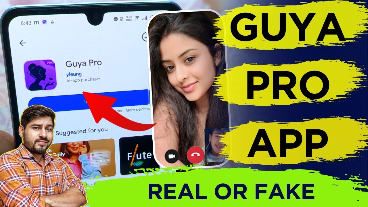 Guya Pro Online Video Calling App real or fake | Guya Pro free video chat apps | video dating app