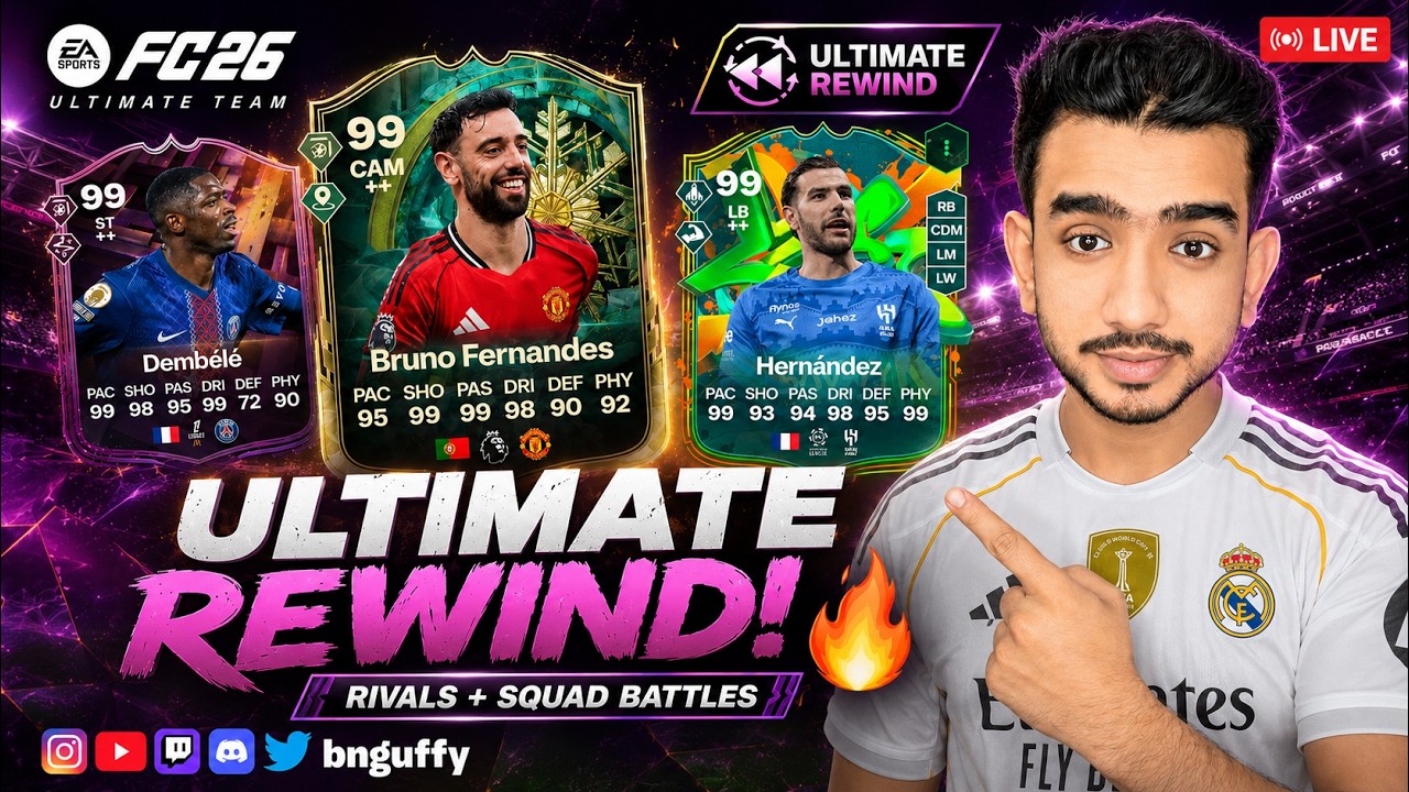 ULTIMATE REWIND IS HERE! 🔥 98&times;3 Player Picks + PACKS | EA FC 26 LIVE