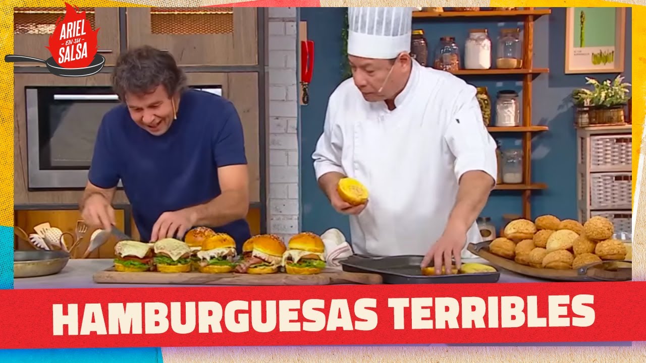 Hamburguesas - Cachapas de Choclo - Bombas de Café | ARIEL EN SU SALSA