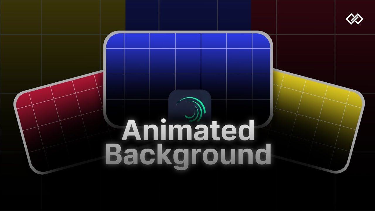 Background animation tutorial using alight motion.