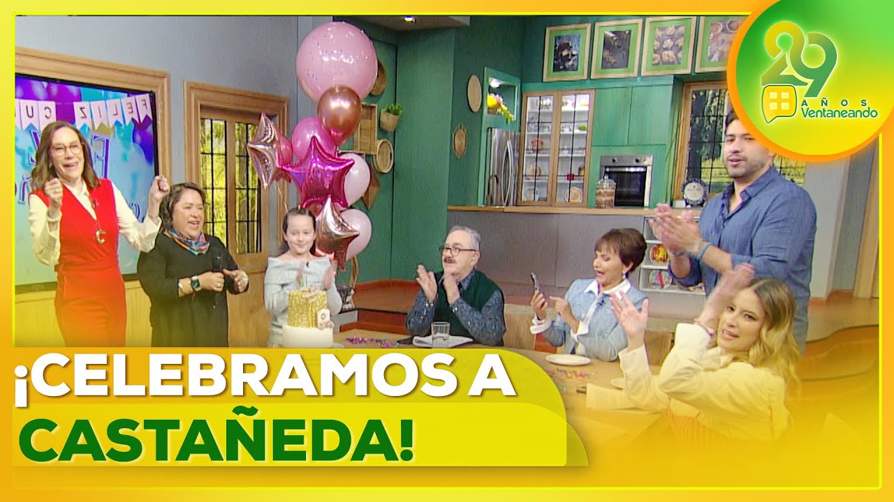 &iexcl;Celebramos el cumplea&ntilde;os de M&oacute;nica Casta&ntilde;eda y nuestra productora Iyari! 🎂🥳🎉 | Ventaneando