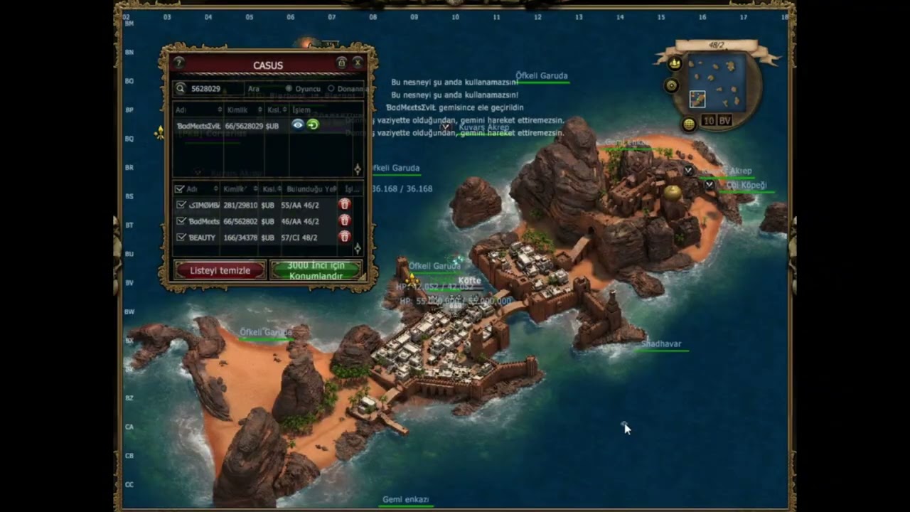 Seafight in 1 min.