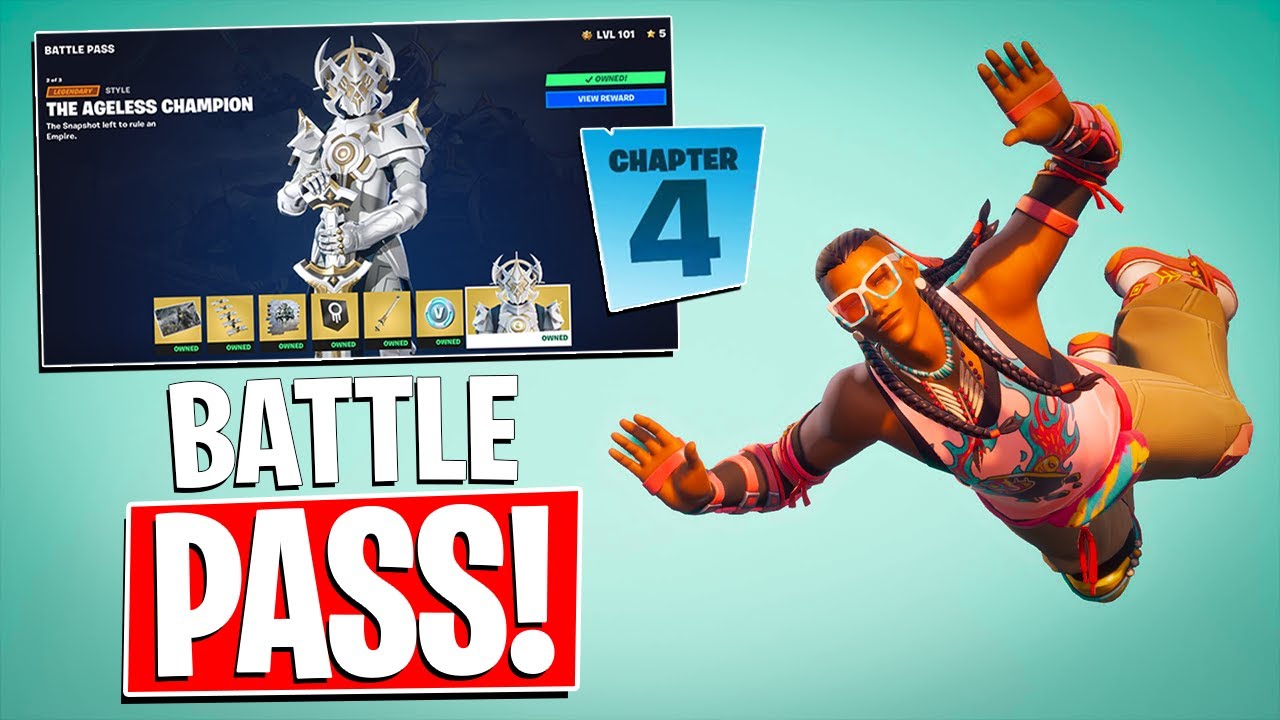 *НОВИНКА* Презентация БОЕВОГО ПРОПУСКА 4-й главы!! (Fortnite Battle Royale)