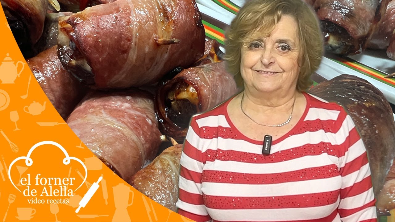 Dátiles rellenos de queso y bacon