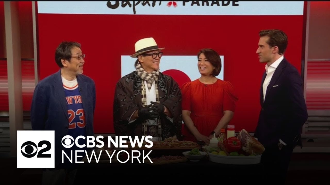Iron Chef Masaharu Morimoto leading NYC 2025 Japan Day Parade