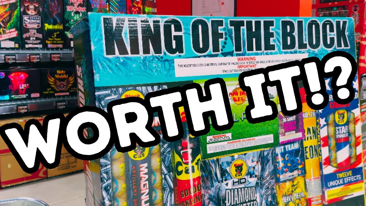 Unboxing a $500 Fireworks Pack: The King of the Block!