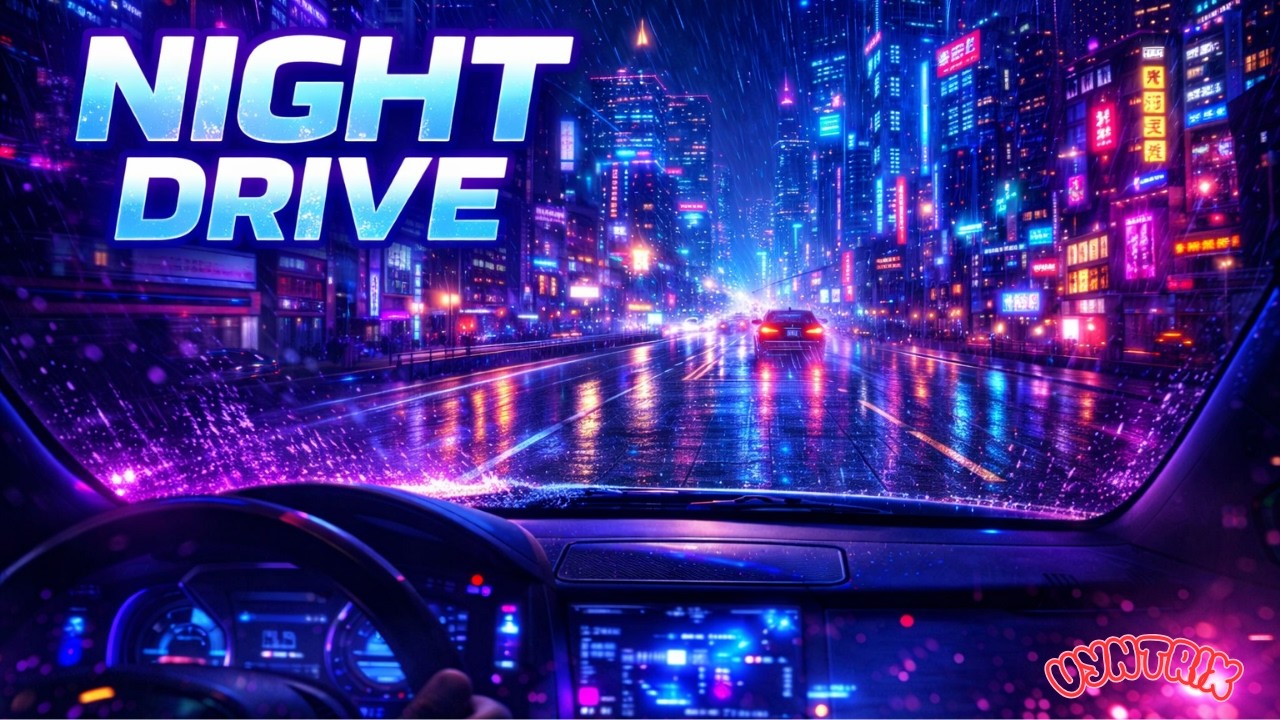 Cyberpunk Night Drive EDM 🌃 Tokyo Neon Vibes (1 Hour Mix)