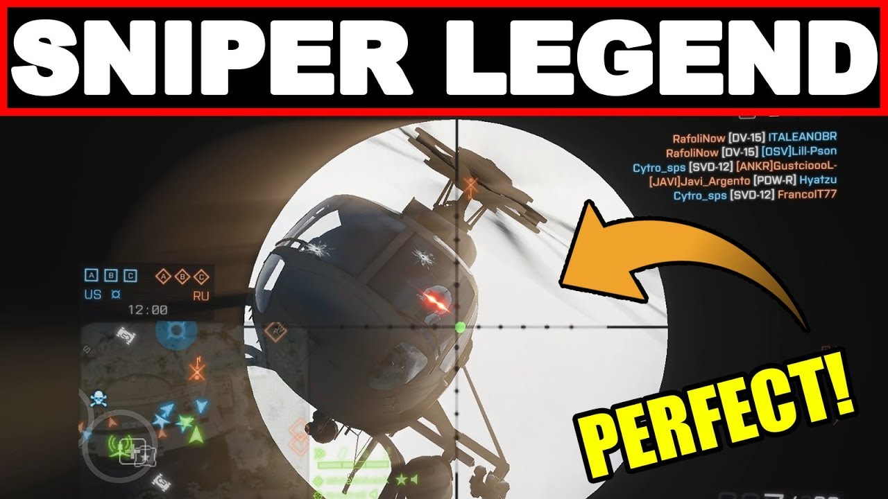 SNIPER LEGEND! - Battlefield 4