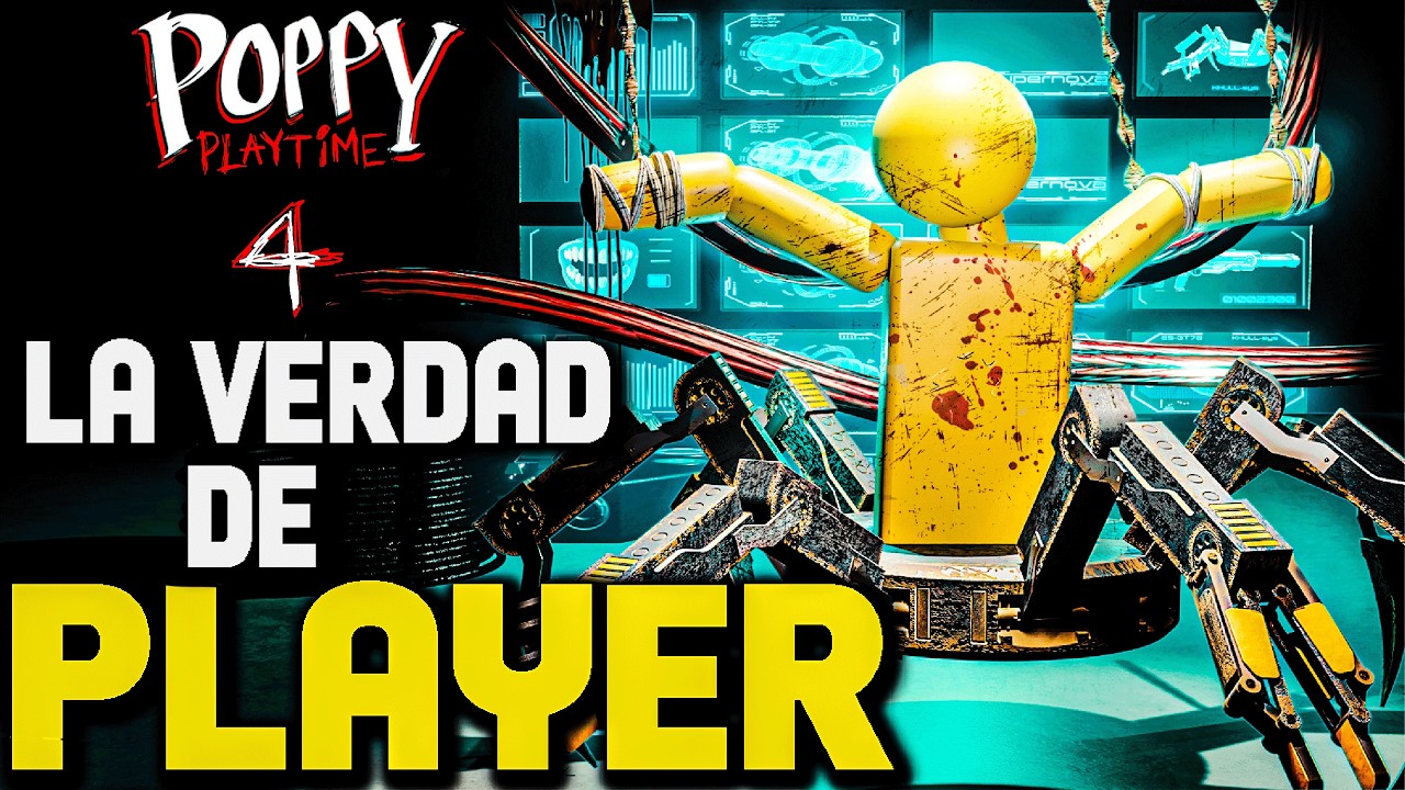 EL ORIGEN DE PLAYER REVELADO... POPPY PLAYTIME CHAPTER 4 (TEORIA)