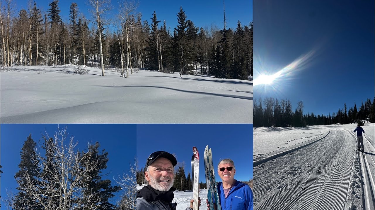 Cross Country Skiing at Deer Hollow! 😎❄️⛷️👍🏼