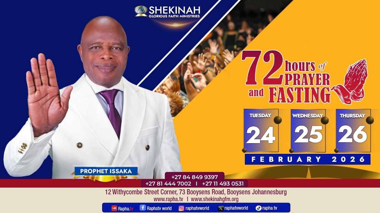 Breaking of the 72 Hours Prayer and Fasting with Prophet Issaka  26 February 2026